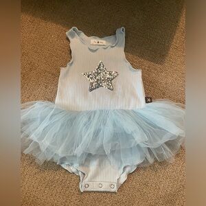 Petite ⭐️ Hailey Star‎ Tutu Dress - blue